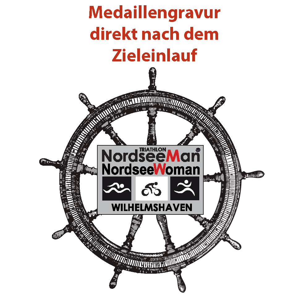 2026 Medaille Steuerrad Gravur